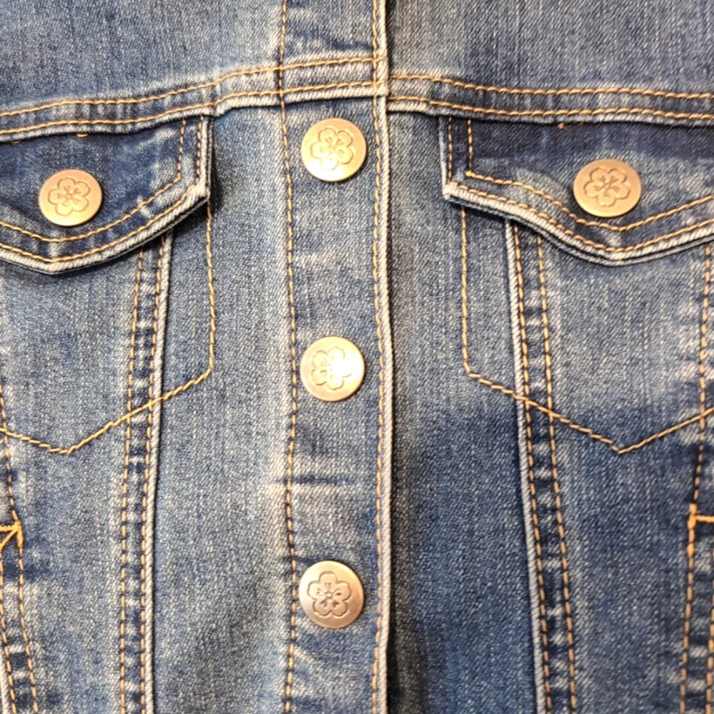 Disney Encanto‎ Decorative Design Denim Jeans Jackets Kids Size 6/6x